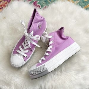 Converse Purple High-Tops